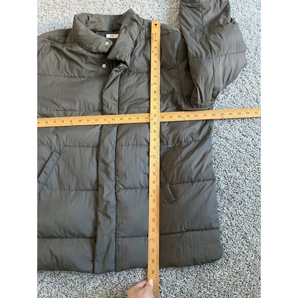 Madewell Men's XL Quilted Puffer Jacket Cargo Green - Picture 10 of 12